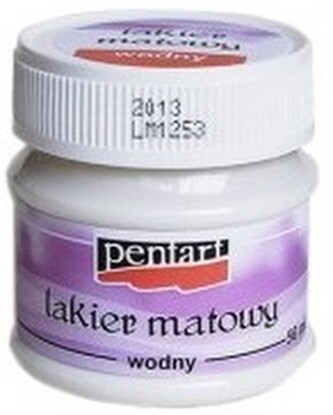 Lakier matowy (wod) 50ml Pentart