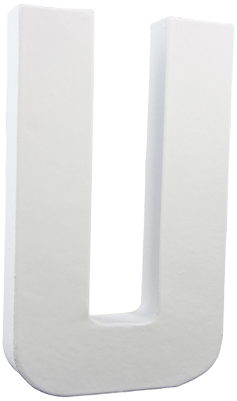 Litera 3D duża 20cm „U” AC720 C, Decopatch