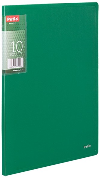 Album ofertowy A4 10 koszulek zielony 353093, Patio