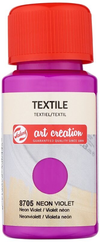 Farba do tkanin Textile Colour 50 ml Neon Violet, Art Creation
