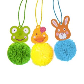 Pompony zestaw zrób to sam 3 szt Tommy & Frida, Trendhaus