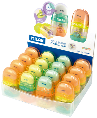 Temperówka z gumką Capsule New Look, 4701116LK2, Milan