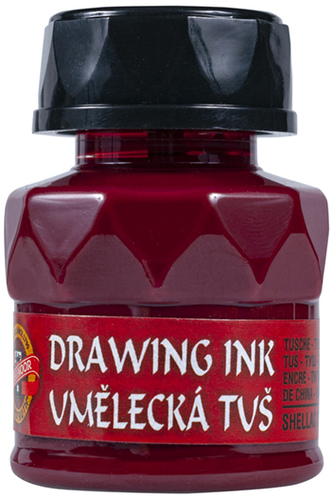 Tusz kreślarski Art Metalik 20g alizaryna 2320, Koh-I-Noor