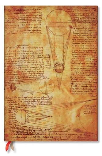 Szkicownik Leonardo`s Sketches Sun & Moonlight Grande 200g/m2 112 k., Paperblanks