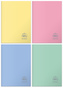 Zeszyt A4 60 k kratka Eco PP, Pastel colors, Herlitz