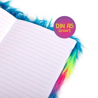 Notatnik A5 80k. w linie Włochaty potwór Herbs, Trendhaus