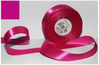 Wstążka satynowa amarantowa 25 mm 32 mb. AX25-22, Aliga