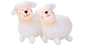 Owieczki wielkanocne WKZ-5236, wys. 7 cm., op. 2 szt, Aliga