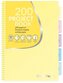 Kołonotes B5 200 k. Pastel żółty CoolPack, Patio