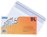 Koperta DL biała SK 50 szt, Bantex