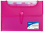 Teczka A4 PP z 12 przekładkami różowa Vfile, Strigo