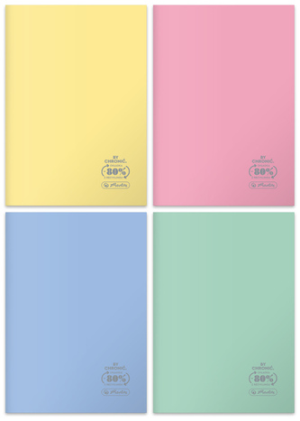 Zeszyt B5 60k kratka Eco PP Pastel Colors, Herlitz