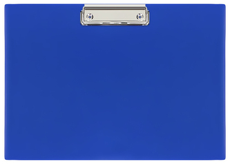 Deska z klipsem na długim boku A4 niebieski KH-20, Biurfol