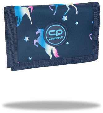 Portfel Slim Blue Unicorn CoolPack, Patio