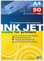 Folia do druku atrament. InkJet transparentna A4 op. 50 ark. Diamax, ARGO