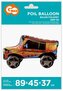 Balon foliowy Jeep 3D, 89x45x37 cm, GoDan