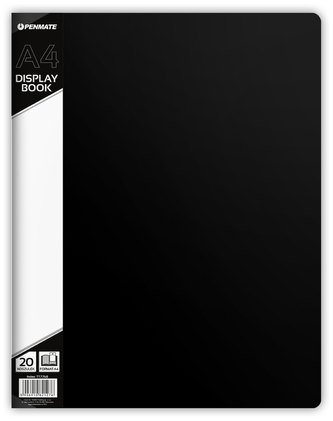 Album ofertowy A4 20 koszulek czarny, Penmate