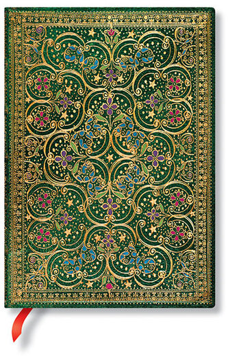 Notes Flexis The Queen’s Binding, Pinnacle Midi w linię, Paperblanks