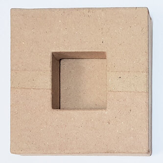 Ramka do zawieszenia kwadratowa 12,5 x 12,5 x 1,5cm (wew. 5 x 5). CD002, Decopatch