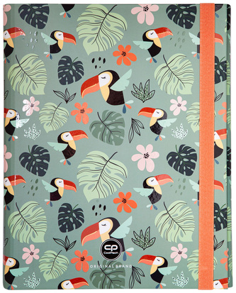 Teczka z gumką A4 szeroka Toucans CoolPack, Patio