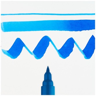Pisak akwarelowy pędzelkowy Ecoline Brush Pen Ultramarine Deep, Talens