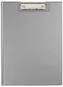 Teczka z klipsem A4 srebr. (silver) PVC KKL-04-01, Biurfol