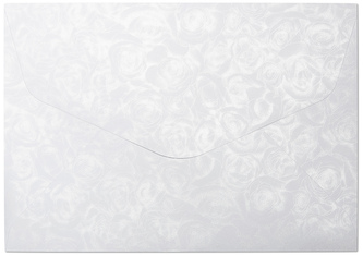 Koperty C5 Róże biały K 120g/m2 op/10szt., Galeria Papieru