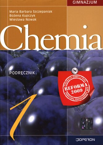 Chemia Gimnazjum kl. 1 podręcznik wydanie 2009 (Operon)
