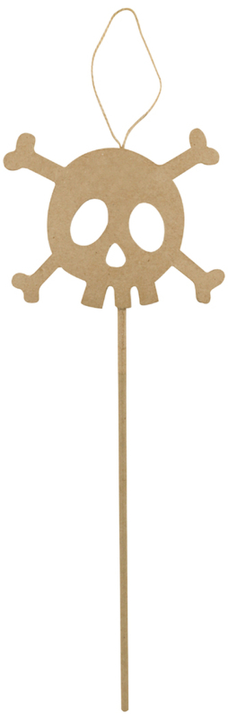 Różdżka z czaszką 39 x 1 x 14 cm AC803C, Decopatch