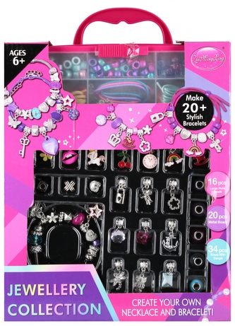 Zestaw pięknej biżuterii. DIY