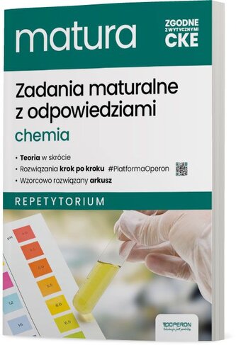 Nowa Matura 2025. Chemia. Repetytorium. Zakres rozszerzony Nowa Matura 2025. Chemia. Repetytorium. Zakres rozszerzony