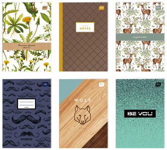 Zeszyt w linię. A4 80k. M 70g UV.