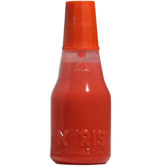 Tusz do stempli czerwony 25 ml bezolejowy 110, Noris