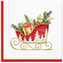 Serwetki 33x33cm Holiday Sleigh SDL236700, Paw
