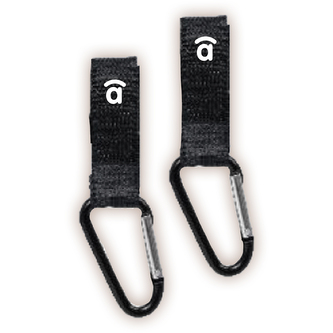 Asalvo UNI karabinky na kočárek (2ks)