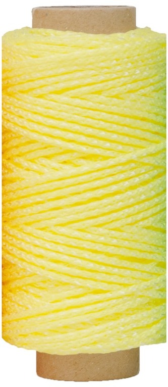 Sznurek ozdobny 10 dag 50 mb żółty, Tres