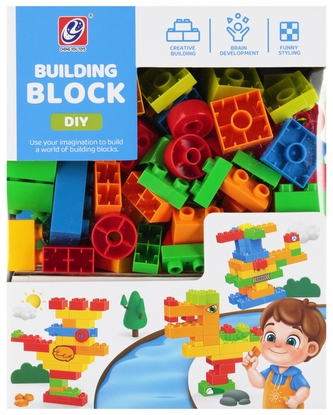 Klocki konstrukcyjne. 180 elementów