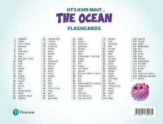 Let's Learn About the Ocean K1. Flashcards