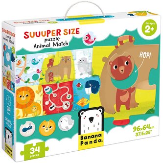 Suuuper Size Puzzle. Animal Match 2+