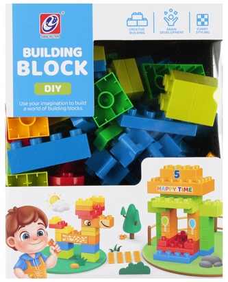 Klocki konstrukcyjne. 100 elementów