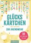 Glückskärtchen zur Jugendweihe