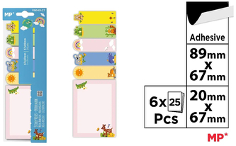 Karteczki samoprzylepne – Zwierzaki, Main Paper