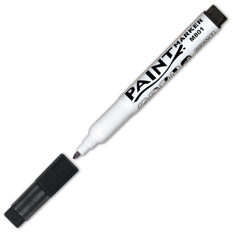 Marker olejny Paint czarny 1mm M801, Granit
