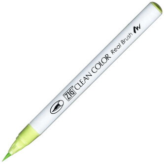 Marker Clean Color Real Brush - pale green  045, Kuretake