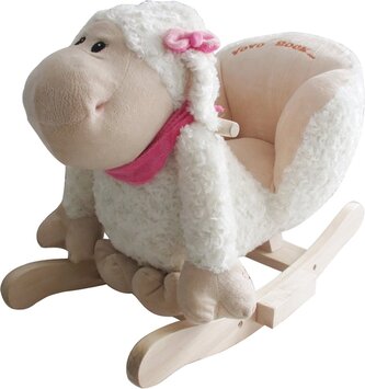 CHIPOLINO Houpací ovečka s křesílkem
