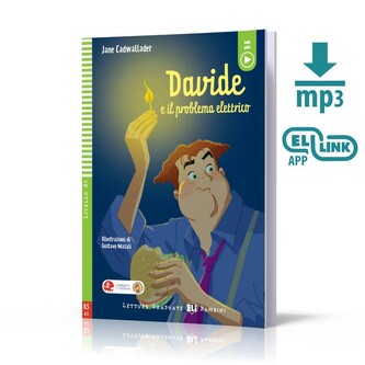 LW Davide w il problema elettrico książka + audio online A2 OOS