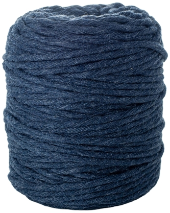 Sznurek bawełniany granatowy 5mm x 100m SBK-23, Aliga