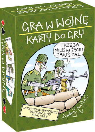 Gra w wojnę. Karty do gry