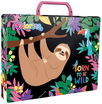 Teczka z rączką A4 szeroka PVC Wildkid CoolPack Colorino, Patio