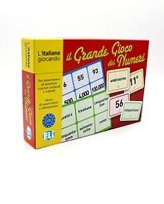 Gra językowa Włoski Il Grande Gioco dei numeri. Gra językowa Włoski Il Grande Gioco dei numeri.